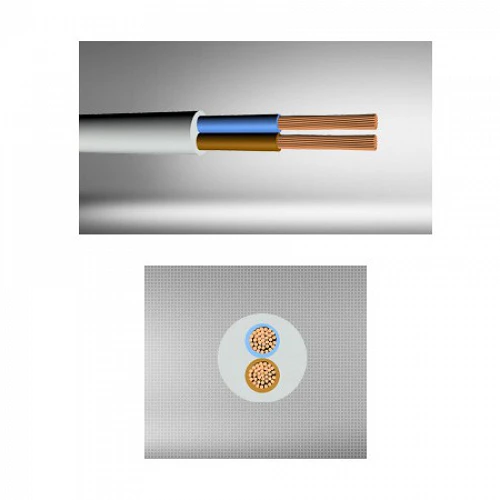 PVC izoleli çok damarlı bükülgen bakır iletkenli tesisat kabloları